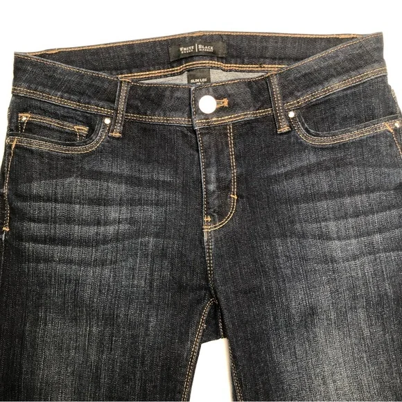 ⭐️NEW⭐️White House Black Market (WHBM) The Slim Leg Blue Jeans - Picture 3 of 10